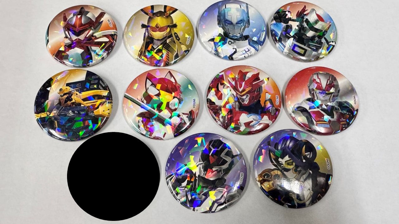 キラキラドゲ缶バッジ（異世界転生したらドゲンジャーズだった件