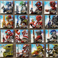 転ドゲ TRスクエア缶バッジ