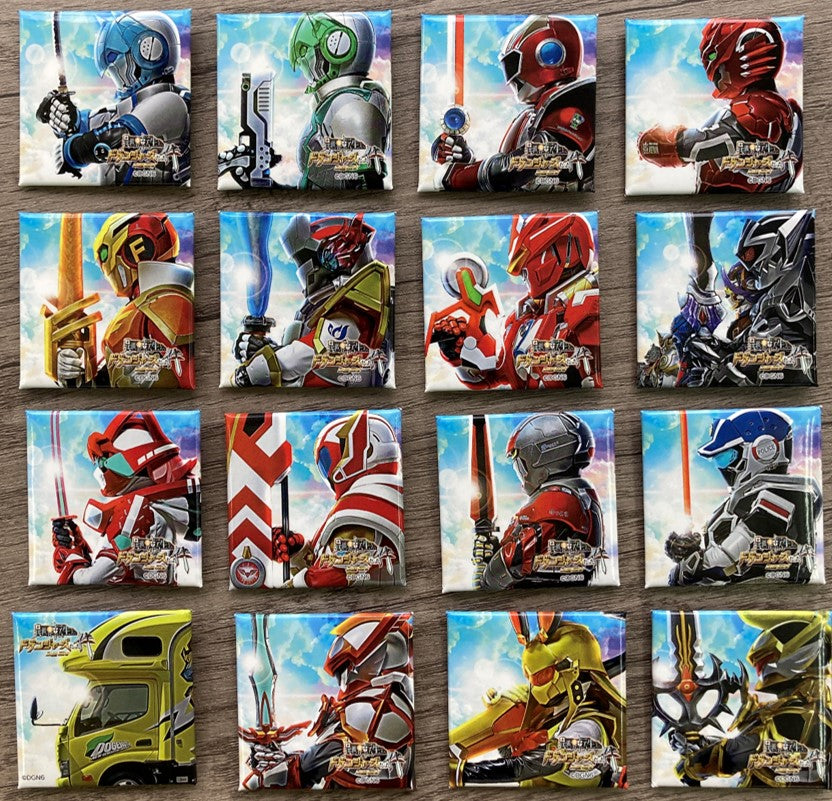 転ドゲ TRスクエア缶バッジ