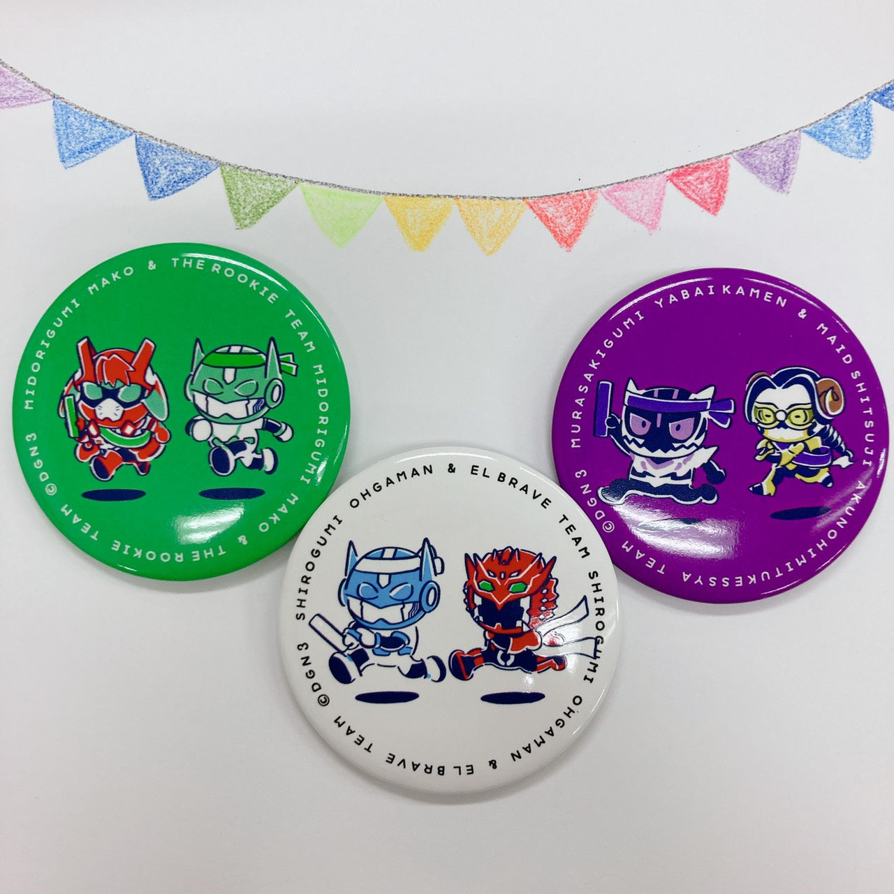 体育祭缶バッジ| ドゲンジャーズ【公式】オンラインショップ