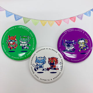 体育祭缶バッジ