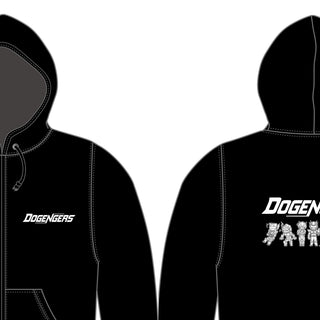 ドゲンジャーズ全員集合パーカー
